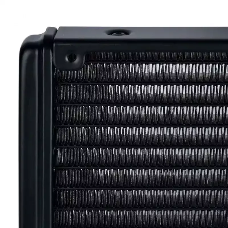 SilverStone Permafrost PF360-ARGB V2 SST-PF360-ARGB-V2 360-mm-AiO-Flüssigkeits-CPU-Kühler, ARGB, inkl. RGB-Controller, Schwarz