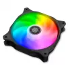 SilverStone Permafrost PF360-ARGB V2 SST-PF360-ARGB-V2 360-mm-AiO-Flüssigkeits-CPU-Kühler, ARGB, inkl. RGB-Controller, Schwarz