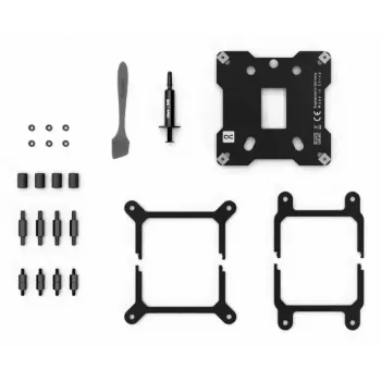 Wasserkühlblock Alphacool Core 1 Carbon Messing Kupfer Nickel Schwarz 72mm