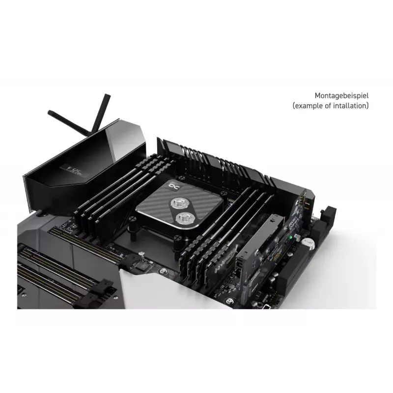 Alphacool Core 1 CPU-Wasserkühler, Carbon