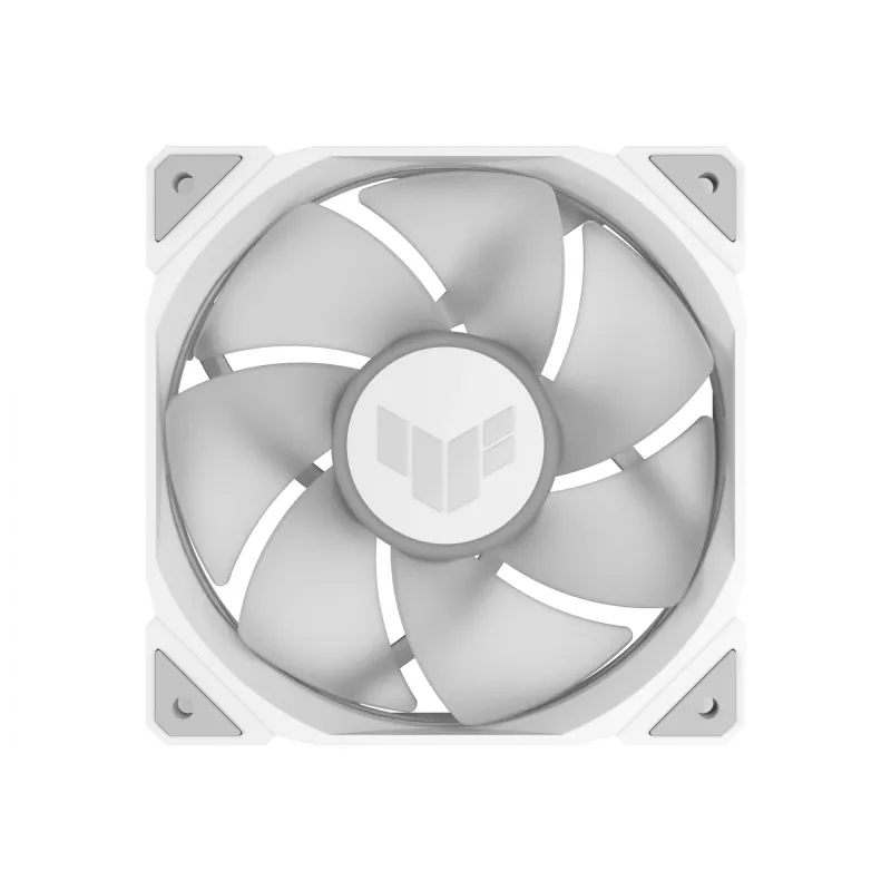 ASUS TUF GAMING TR120 ARGB REVERSE 120 mm 2000 RPM Weiß, Hydrauliklager, 76.3 CFM