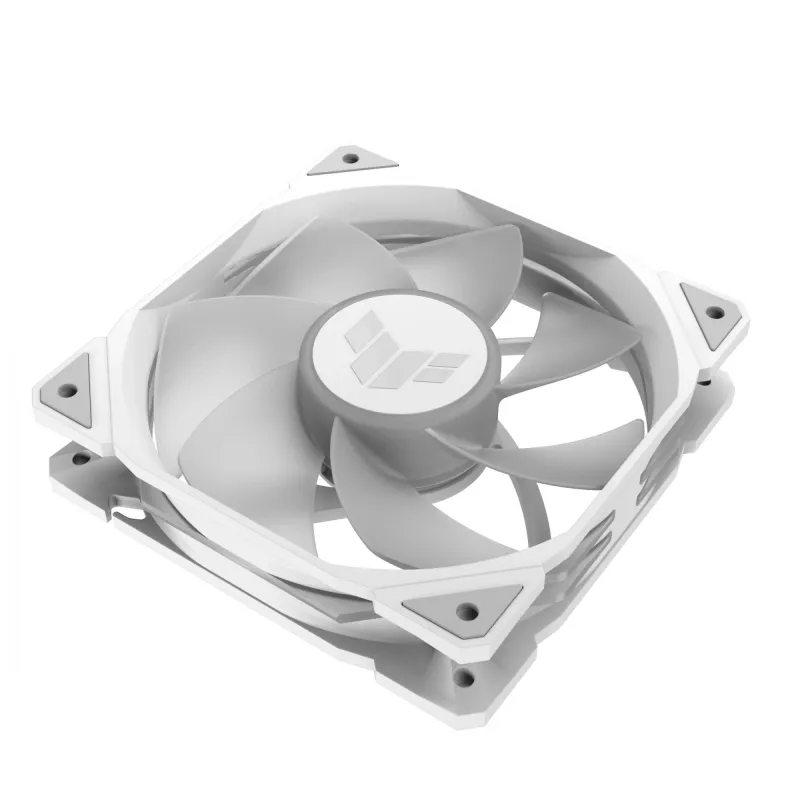 ASUS TUF GAMING TR120 ARGB REVERSE 120 mm 2000 RPM Weiß, Hydrauliklager, 76.3 CFM