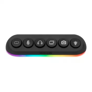Streamplify HUB DECK 5 Schwarz USB 2.0 USB 3.0 24W 1.8m