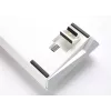 Ducky One 3 Mini Pure White Tastatur Gaming USB Deutsch Mechanisch 61 Tasten