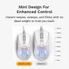 Glorious Gaming Glorious Model O 2 Mini - Mattweiß, Rechtshänder, Optisch, USB Typ-A, 26000 DPI, Weiß