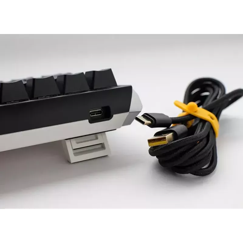 Ducky One 3 Classic Mini Tastatur Gaming USB Deutsch Schwarz Weiß Mechanisch RGB