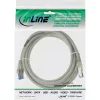 InLine Patchkabel S/FTP PiMF Cat.6A halogenfrei 500MHz grau 0,5m