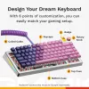 Glorious GMMK 3 Pro 75% Custom Gaming-Tastatur, Pre-Built, kabelgebunden, Fox Switches, ANSI (US), silber