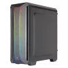 Aerocool SKYLINEV2BK PC ATX Case Dual Front Panel LED ARGB Fan ARGB 12cm Schwarz