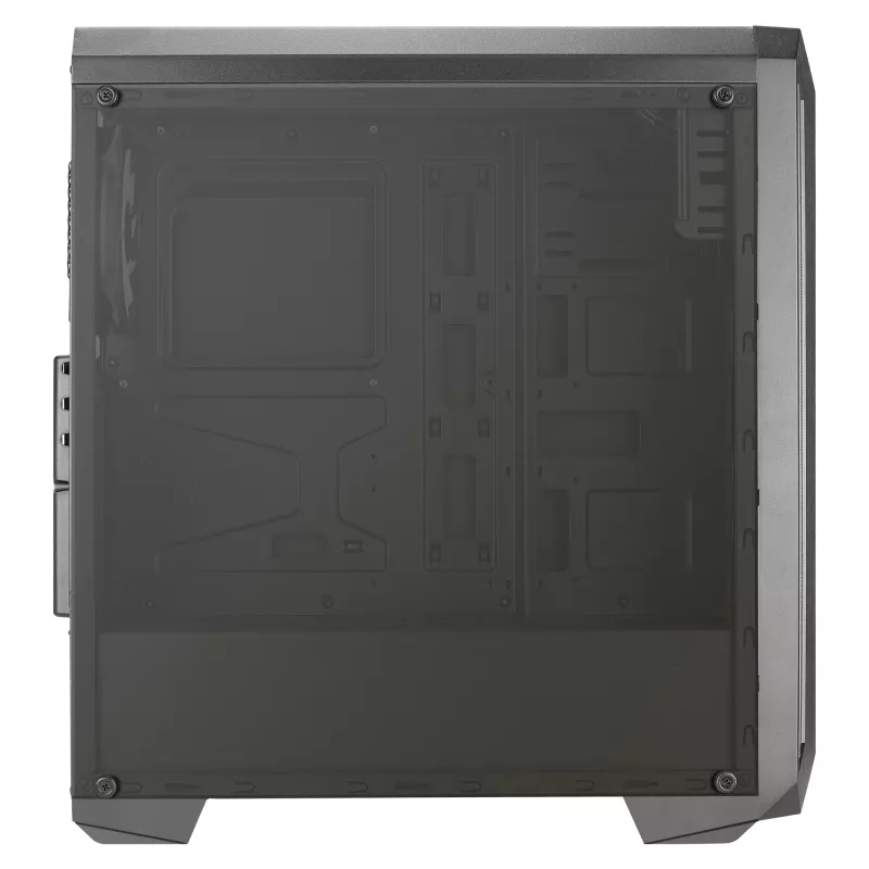 Aerocool SKYLINEV2BK PC ATX Case Dual Front Panel LED ARGB Fan ARGB 12cm Schwarz