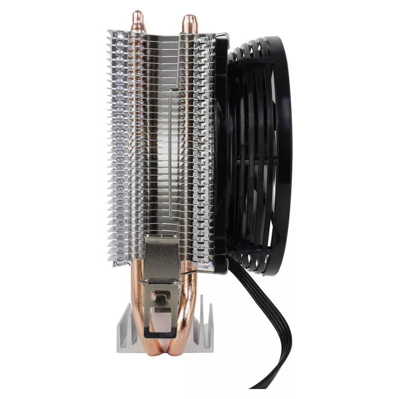 AEROCOOL VERKHO2 CPU-Kühler mit 90-mm-Lüfter, hydraulischem Lager, 800–2000 RPM, 110 W TDP, Multi-Sockel-Unterstützung