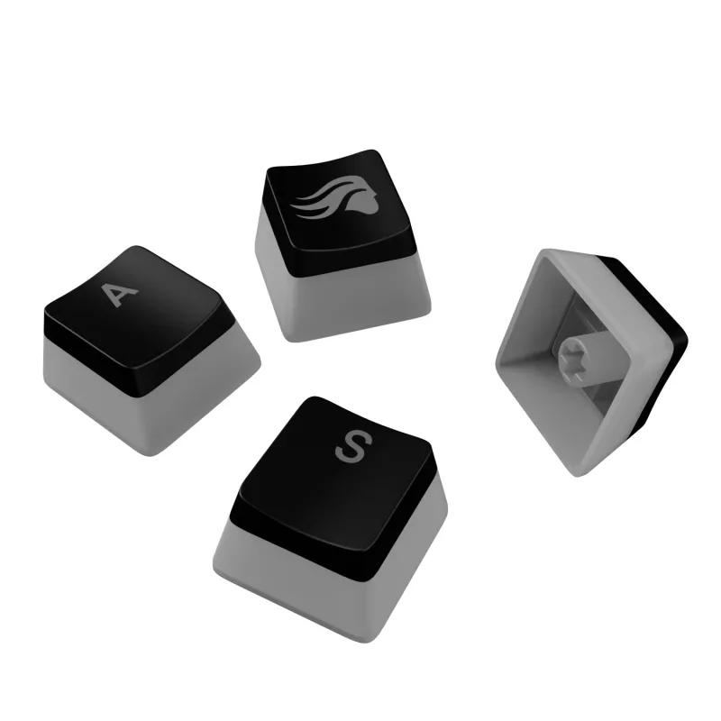 Glorious GPBT Aura V3 Tastenkappen-Set, ANSI-Layout (US), PBT, Doubleshot, schwarz
