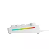 Mechanische Gaming-Tastatur GLORIOUS GMMK 3 65% Weiß — Kabelgebunden USB, RGB, QWERTY (US)
