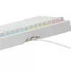 Mechanische Gaming-Tastatur GLORIOUS GMMK 3 65% Weiß — Kabelgebunden USB, RGB, QWERTY (US)
