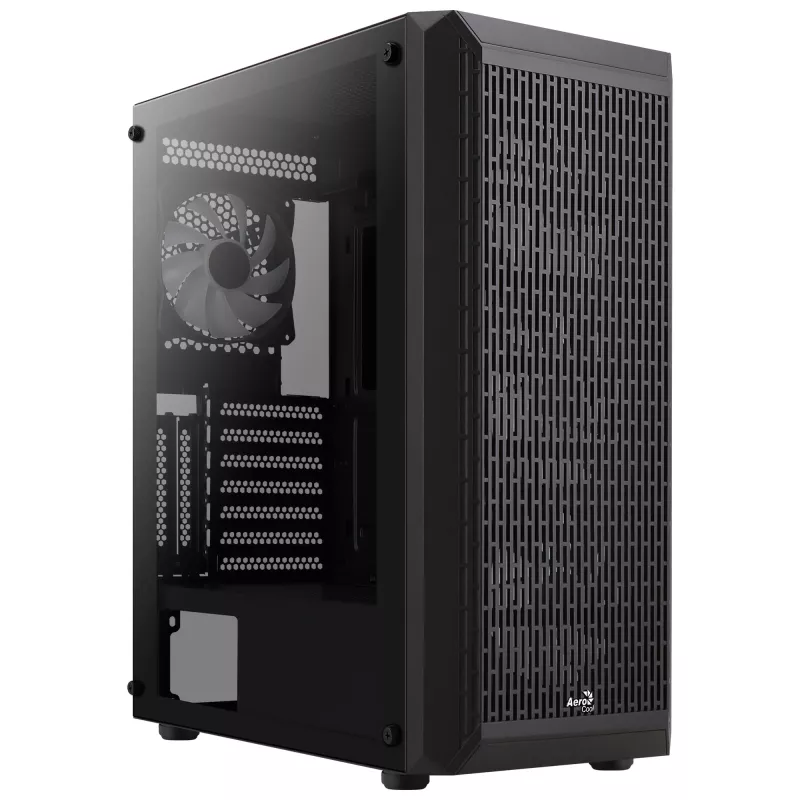 Aerocool BEAMBKV2 Gaming ATX-Gehäuse 4 Lüfter 12cm FRGB Schwarz