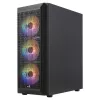 Aerocool BEAMBKV2 Gaming ATX-Gehäuse 4 Lüfter 12cm FRGB Schwarz