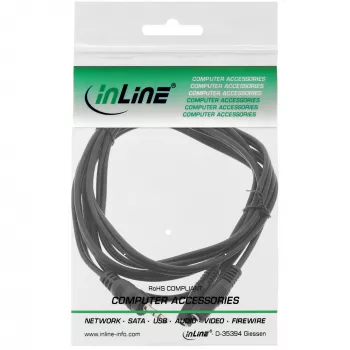 InLine 3,5 mm Klinke Y-Kabel Stecker auf 2x 3,5 mm Klinke Buchse Stereo 2 m