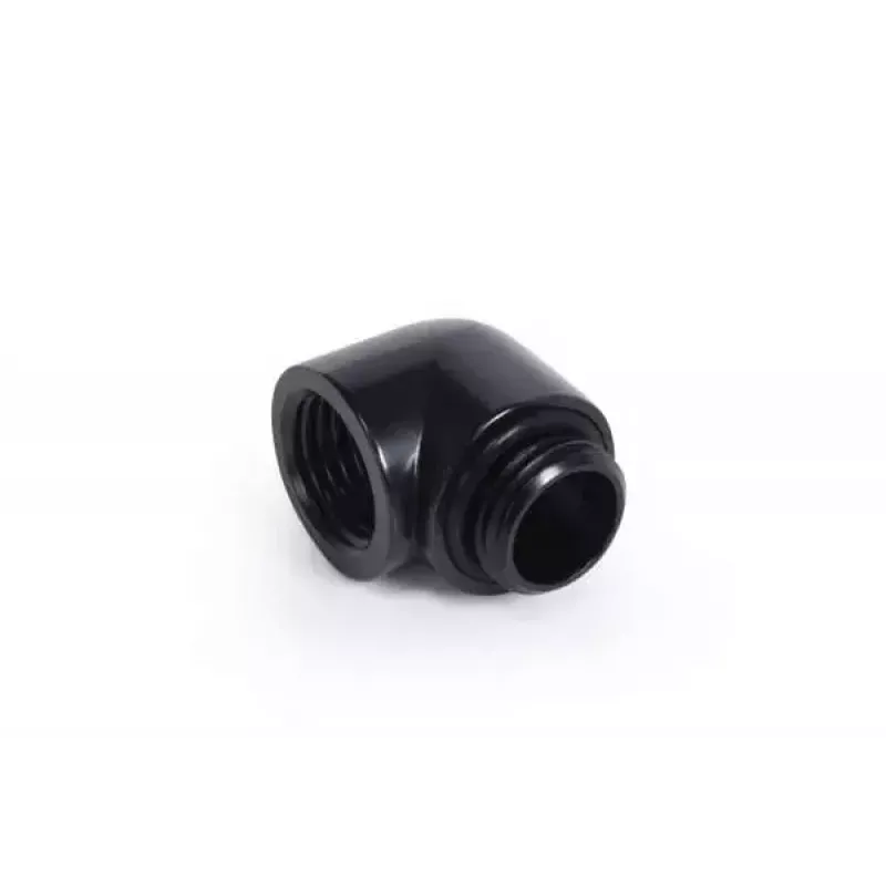 Alphacool Eiszapfen 17594 90°-Adapter, G1/4 Zoll AG auf G1/4 Zoll IG, schwarz