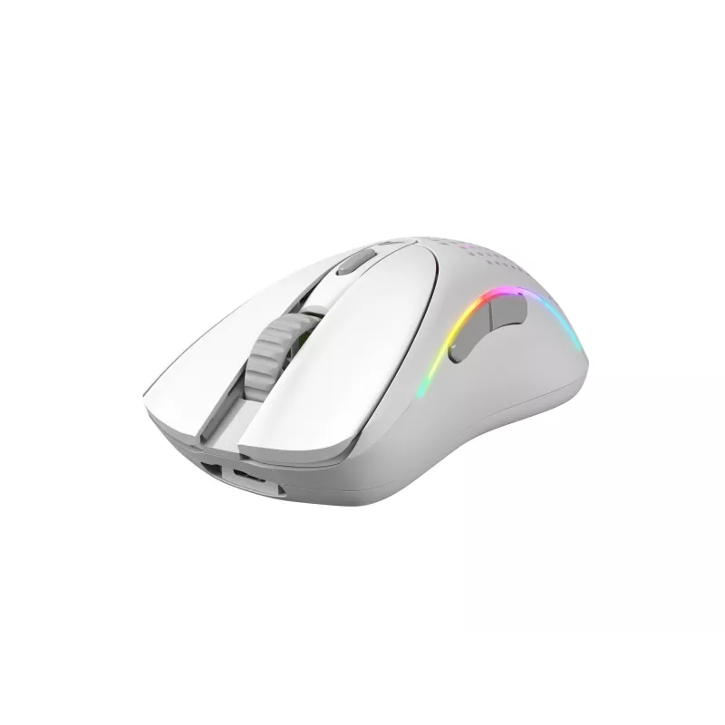 Glorious Gaming Glorious Model D 2 Wireless - Mattweiß, Rechtshänder, RF Wireless, 19000 DPI, Weiß
