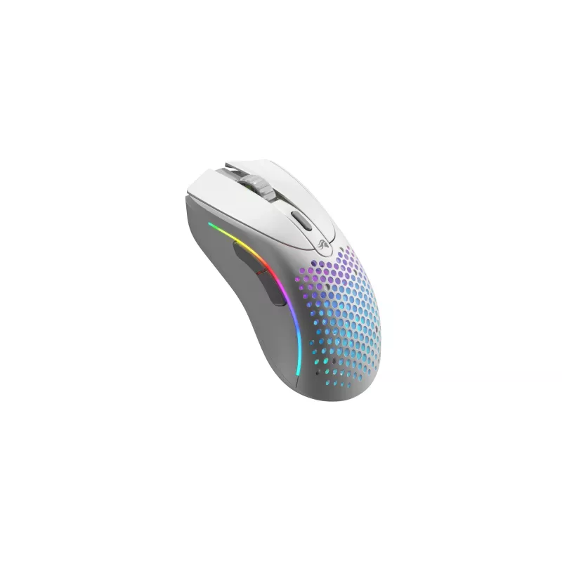 Glorious Gaming Glorious Model D 2 Wireless - Mattweiß, Rechtshänder, RF Wireless, 19000 DPI, Weiß