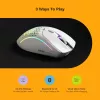 Glorious Gaming Glorious Model D 2 Wireless - Mattweiß, Rechtshänder, RF Wireless, 19000 DPI, Weiß