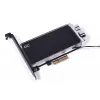 Alphacool Core M.2 NVMe PCIe 5.0 Flüssigkeitskühler mit Backplate