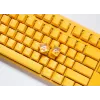 Ducky One 3 Gelb Tastatur Gaming USB German Mechanical RGB