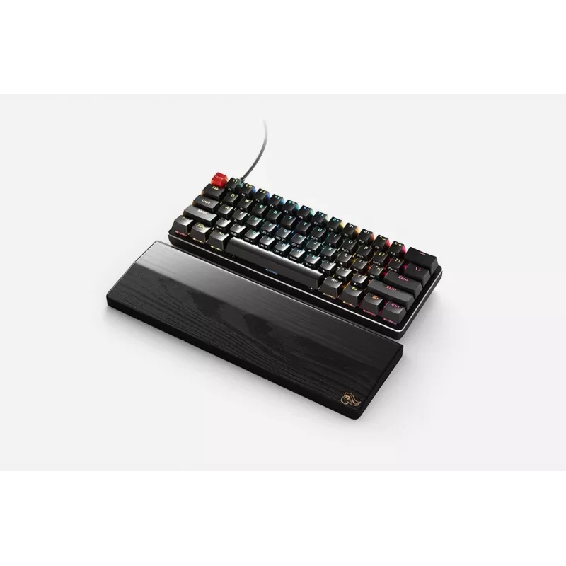 Holz-Handballenauflage für Tastatur Glorious PC Gaming Race GV-75-DARK Schwarz
