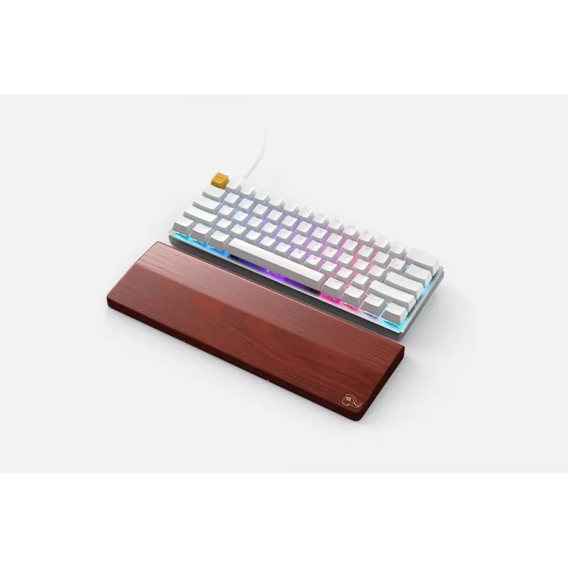 Glorious Gaming GMMK Tastatur USB QWERTY US International Silber, Weiß