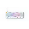 Glorious Gaming GMMK Tastatur USB QWERTY US International Silber, Weiß