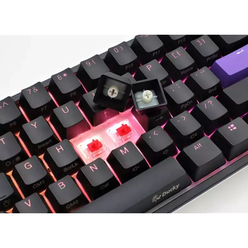 Ducky One 2 Pro Mini Tastatur Gaming USB QWERTY US-Englisch Schwarz