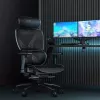 Mesh-Sitz ThunderX3 XTC Mesh-Rückenlehne Schwarz Höhe 118-126 cm