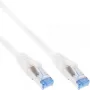 InLine Patch Kabel S/FTP PiMF Cat.6A halogen free 500MHz white 5m