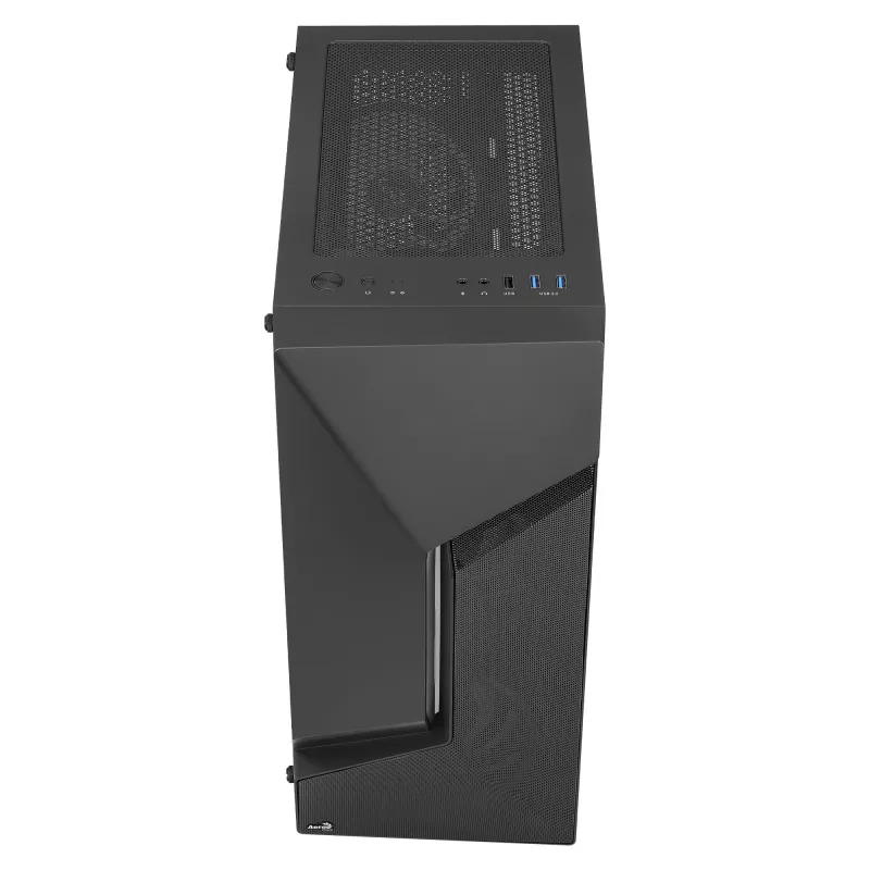 Aerocool SCAPEBKV3 Gaming ATX-Gehäuse Front RGB LED Tempered Glass 3x ARGB-Lüfter Schwarz