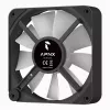 APNX FP2-120 PWM ARGB Gehäuselüfter, 120 mm, 500–1800 U/min, 83,85 CFM, 34,8 dB, schwarz