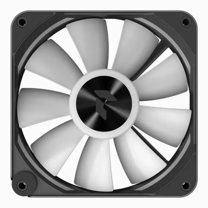 APNX FP2-120 PWM ARGB Gehäuselüfter, 120 mm, 500–1800 U/min, 83,85 CFM, 34,8 dB, schwarz