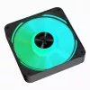 APNX FP2-120 PWM ARGB Gehäuselüfter, 120 mm, 500–1800 U/min, 83,85 CFM, 34,8 dB, schwarz
