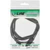 InLine 3,5mm Klinken-Y-Kabel Stecker auf 2x 3,5mm Klinkenbuchse Stereo, 0,2 m