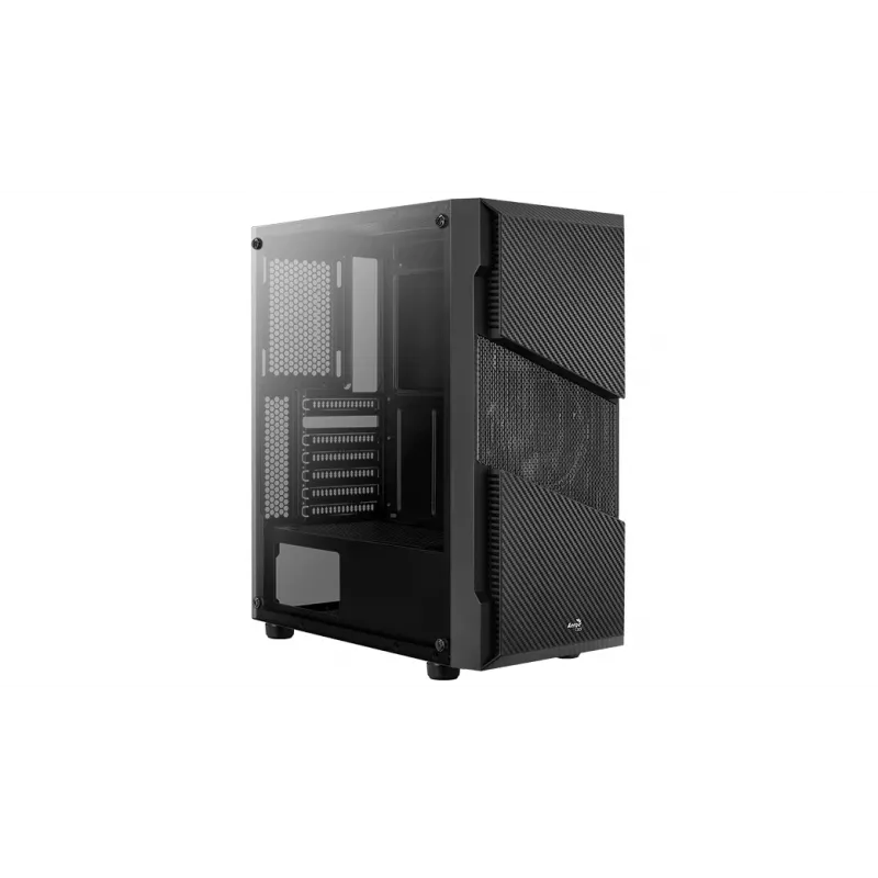 Aerocool Menace Saturn FRGB Midi Tower Schwarz