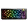 Glorious GMMK 3 Pro HE 75 % Wireless Gaming-Tastatur, Pre-Built, Fox HE Switches, ANSI (US), schwarz