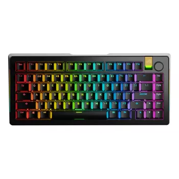 Mechanische Gaming-Tastatur GLORIOUS GMMK 3 PRO HE 75% Wireless RF + Bluetooth, RGB, US QWERTY, Schwarz