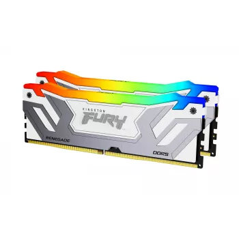 Kingston Technology FURY 48 GB 8400 MT/s DDR5 CL40 CUDIMM (Kit mit 2 Stück) Renegade RGB White XMP