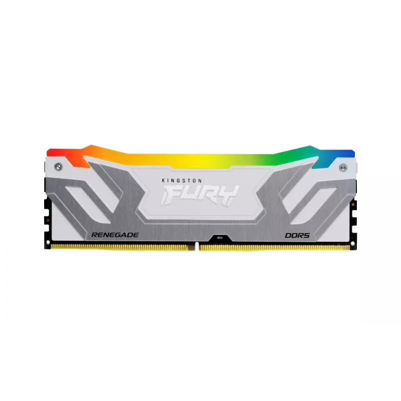 Kingston Technology FURY 48 GB 8400 MT/s DDR5 CL40 CUDIMM (Kit mit 2 Stück) Renegade RGB White XMP