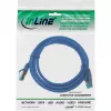 InLine Patch Kabel S/FTP PiMF Cat.6A halogen free 500MHz blau 5m