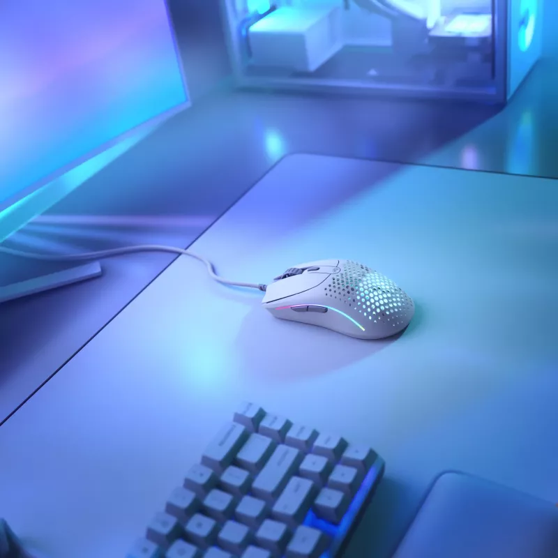 Glorious Gaming Glorious Model O Wired 2 - Mattweiß