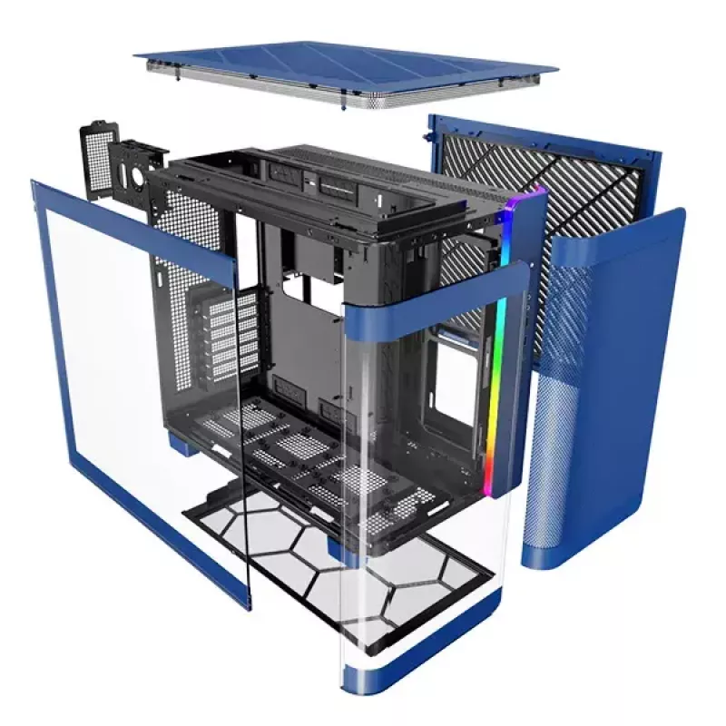 PC-Gehäuse Montech KING 95 Midi Tower Blau