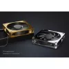 Lüfter Alphacool Apex Stealth Metall 12 cm Schwarz 400-2000 U/min 20-29.9 dB