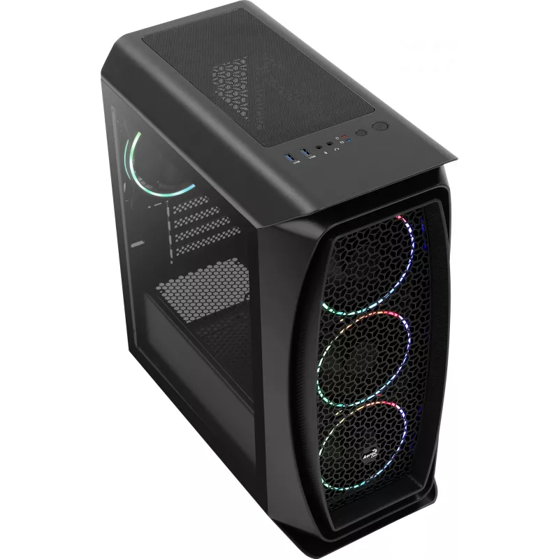 Aerocool Aero One Mini Eclipse Mini Tower Schwarz