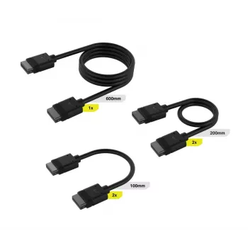 CORSAIR iCUE Link Kabel-Set mit geraden Steckverbindern