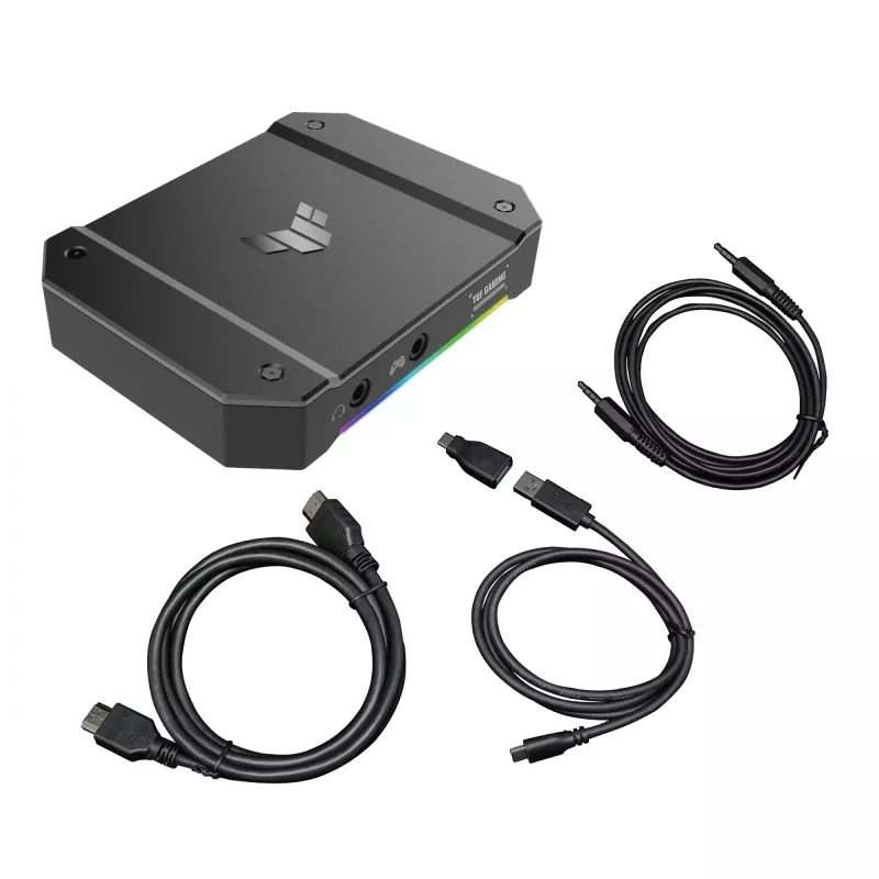 ASUS TUF GAMING CAPTURE BOX-4KPRO Videoaufnahmegerät USB 3.2 Gen 2 3840x2160 120fps